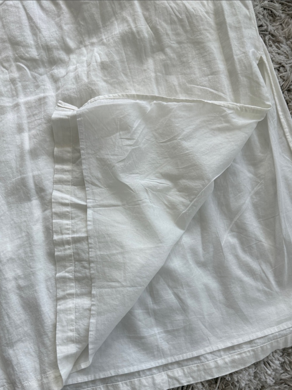 GAP White Linen Cotton Skirt Set - Picture 7 of 10